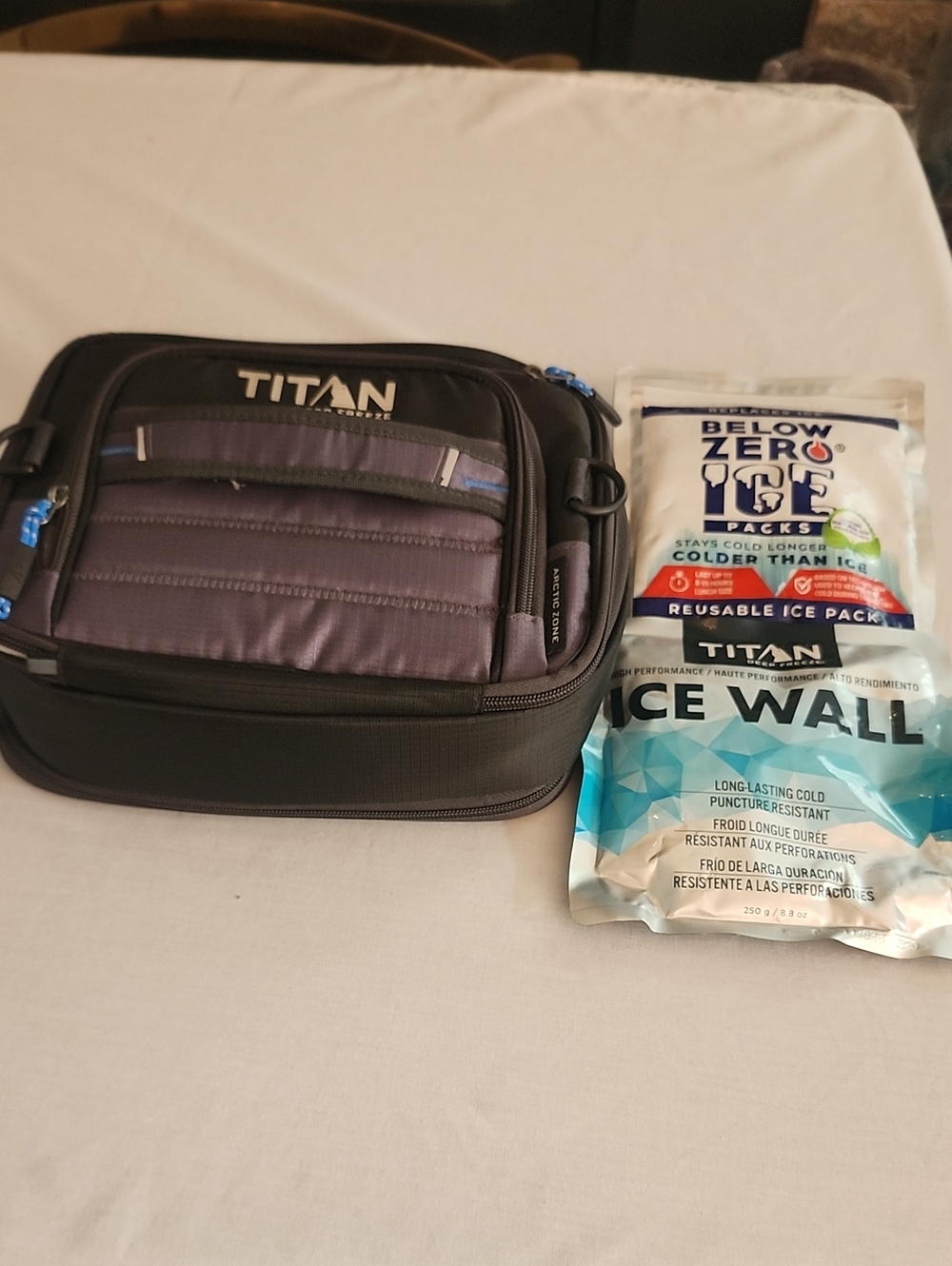 Titan Canvas Deep Freeze Expandable Lunch Pail With Two Ice Walls